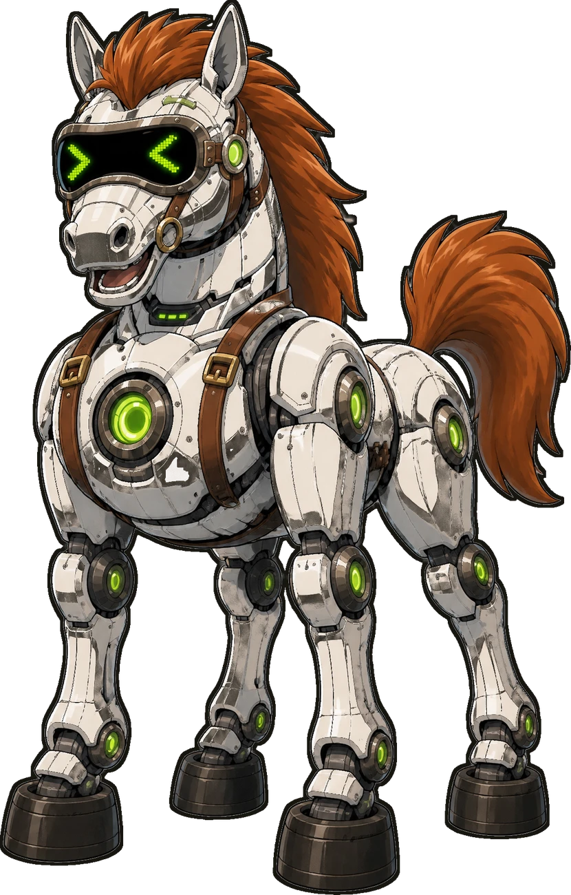 AGI HORSY, the robot horse